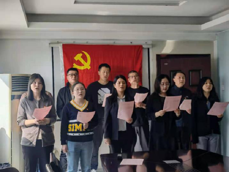 鄭州建投工程咨詢公司黨支部開展“唱紅歌、頌經(jīng)典”黨史學(xué)習(xí)教育活動